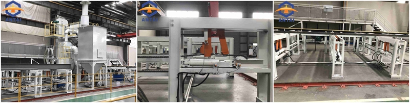 Steel Sections H Beam I beam Shot Blasting Machine