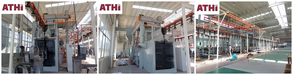 Engineering Machinery Parts Overhead Monorail Continuous Shot Blasting Machine and Painting Line (2).jpg