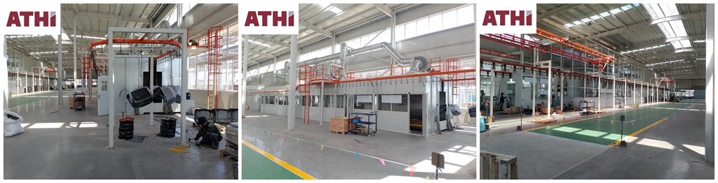 Engineering Machinery Parts Overhead Monorail Continuous Shot Blasting Machine and Painting Line (1).jpg